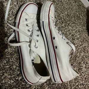 white womens converse size 8.5